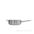 Stainless steel small saucepan with handle